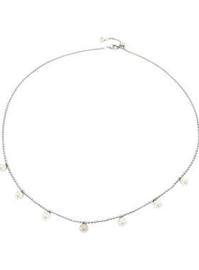 925纯银圆珠链女复古项链