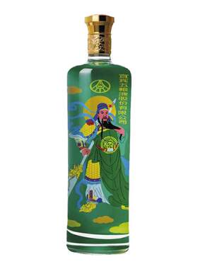 五粮干一杯绵柔关公纯粮固态白酒