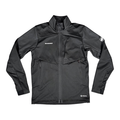 MAMMUT猛犸象UltimateVII防风防泼水透气立领软壳衣亚洲版男款