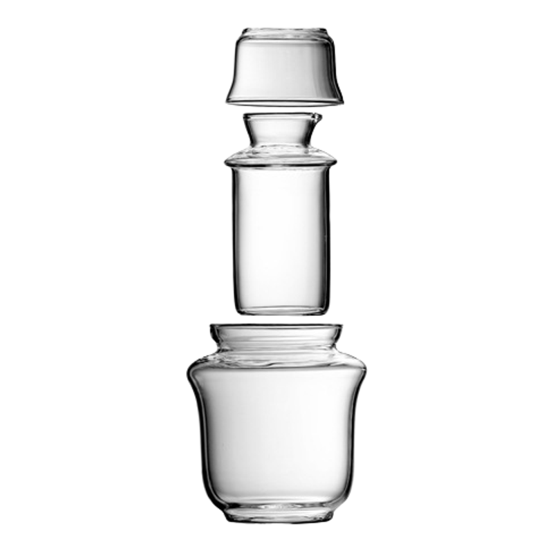 代发包邮温酒壶耐热玻璃酒具烫酒壶温酒壶三件式酒杯酒器日式