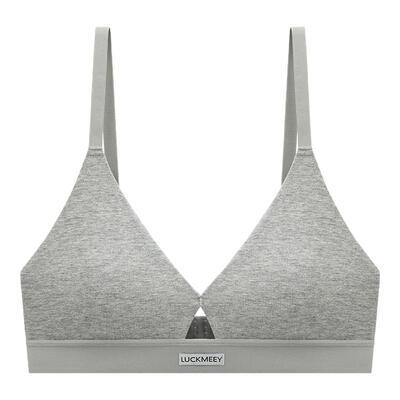 幸棉法式棉感三角杯内衣女