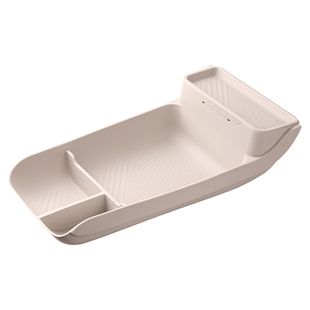 适用23-25款蔚来ES6EC6ET5T中控下双层储物盒汽车收纳箱用品配件