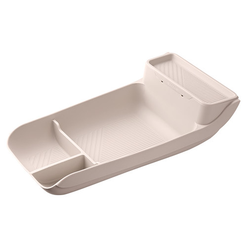 适用23-25款蔚来ES6EC6ET5T中控下双层储物盒汽车收纳箱用品配件