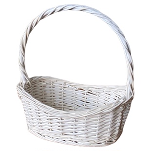 田园风柳编花篮水果篮子礼品篮手提篮收纳储物筐野餐篮菜篮礼物篮