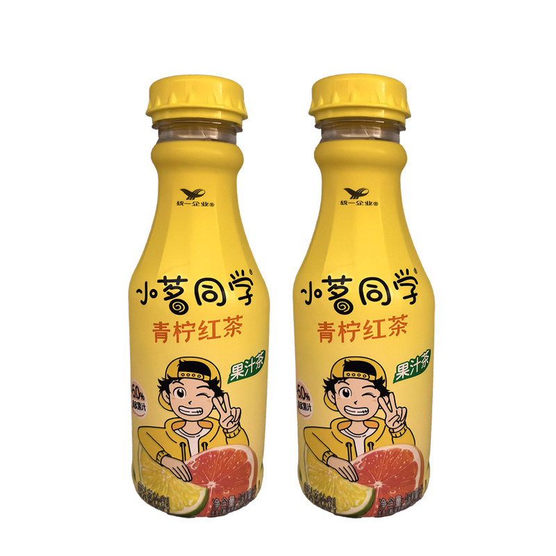 统一饮料小茗同学饮料青柠果汁茶调味茶饮料