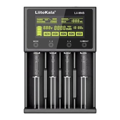 Lii-M4S 8槽18650锂电池充电器26650容量内阻217005号手电筒头灯
