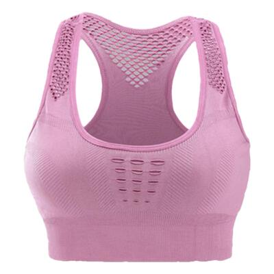 美背镂空健身防震速干运动文胸