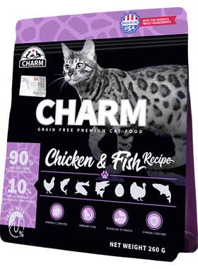 CHARM野性魅力猫粮尝鲜装260g