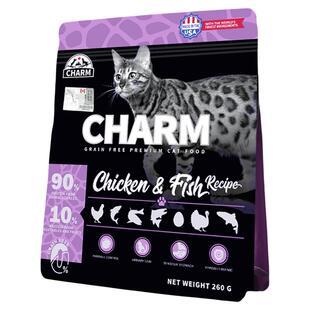 CHARM野性魅力进口猫粮尝鲜装成幼全猫通用主粮小包试吃装260g