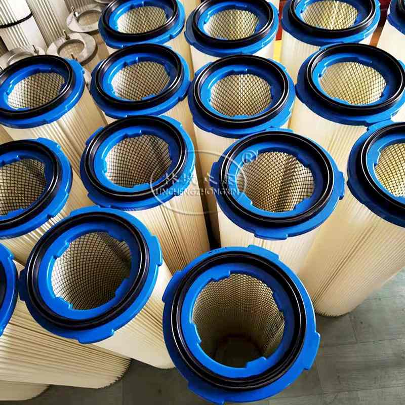 四耳除尘滤芯旋装过滤器式洁工业集尘空气自快拆箱粉尘