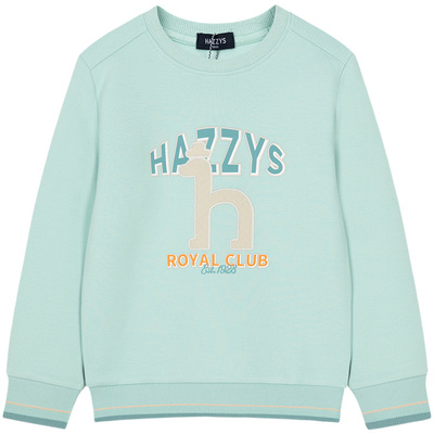 哈吉斯春季男女童卫衣珠地舒适