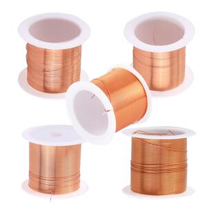纯铜漆包线耐高温聚氨酯永动机电机绝缘线圈紫铜变压器电磁铁实验