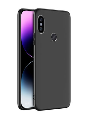 秋昊适用于红米NOTE5手机壳送钢化膜5.99寸红迷noet5磨砂redminote5软hongmi全包边n0te5男女mee7s保护套防摔