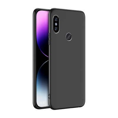 秋昊适用于红米NOTE5手机壳送钢化膜5.99寸红迷noet5磨砂redminote5软hongmi全包边n0te5男女mee7s保护套防摔