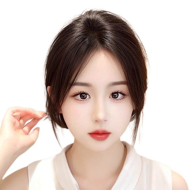 胎毛刘海女自然前额发际线假发贴