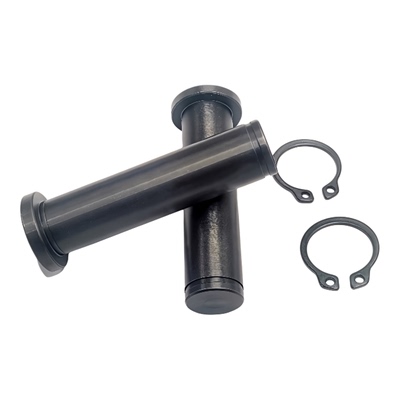 45钢平头带槽定位销卡簧圆柱销