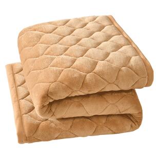 加厚牛奶绒毛毯垫子床垫软垫床铺垫褥子1米8冬天垫被家用卧室床毯