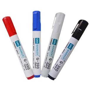 geemarker不锈钢记号笔油性防水低氯无硫标记笔G-390核电工业金属表面标记用环保低气味划线笔打点笔2.0mm