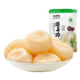 来伊份脆马蹄500g荸荠去皮果蔬蜜饯小包装特产办公休闲零食来一份