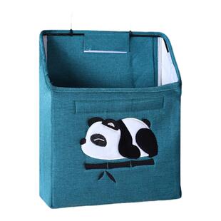 布艺收纳袋挂袋墙挂式门后置物墙上悬挂宿舍神器卧室加宽加大挂兜