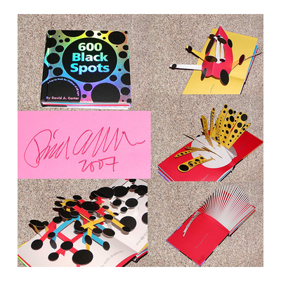 【预售】600个黑点 600 BLACK SPOTS 3-7岁儿童立体感官启蒙趣味互动绘本 英文原版 进口图书书籍