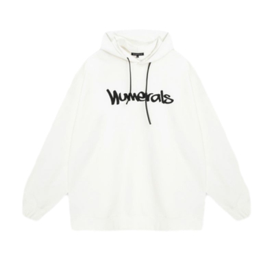 NUMERALS卫衣男冬季新款时尚运动字母印花宽松长袖上衣178660