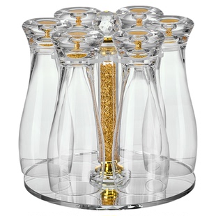 2025新款精酿金箔啤酒杯套装家用水晶玻璃轻奢高档大容量扎啤杯子