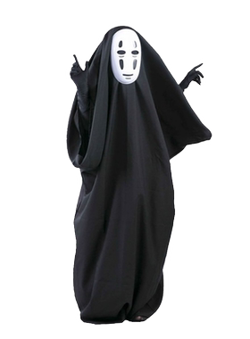 万圣节儿童服装男童无脸男cosplay服装扮宝宝服饰斗篷女搞怪衣服