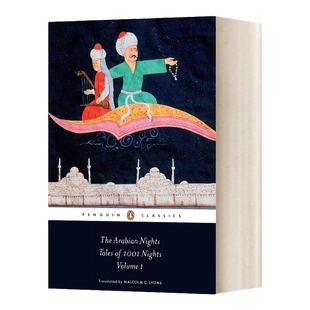 英文原版小说 The Arabian Nights Tales of 1001 Nights Vol1 天方夜谭 一千零一夜 卷1 企鹅经典文学小说 英文版 进口英语书