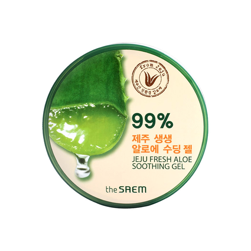 皮肤灌水啦！正品得鲜芦荟胶99％