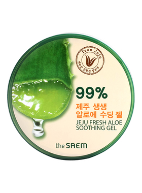 皮肤灌水啦！正品得鲜芦荟胶99％