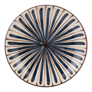 濑户本业窑日本进口濑户烧酱料碟日式陶瓷碟子马目纹复古豆皿