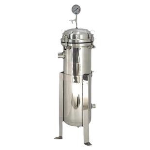 304不锈钢布袋式过滤器柴油酒水河井水泥沙前置大流量精密过滤器