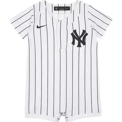 Nike/耐克正品2025夏季款婴童条纹透气居家连体衣II6229-100