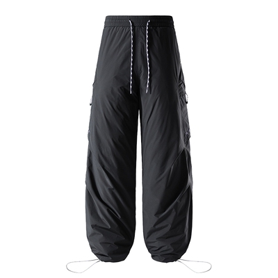 ppge冲锋裤加绒加厚2025冬季新款男女滑雪保暖防水鸭绒百搭羽绒裤