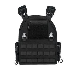 龙章御战术背心快拆马甲黑色巡逻勤务耐磨多功能作训服防护轻量化