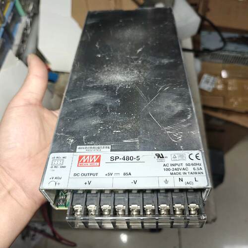 溢价-5V85A电源 SP-480-5 明纬4.3-6V可调