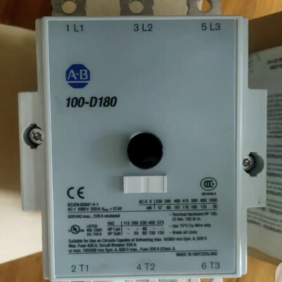 议价原装进口AB罗克维尔接触器100-D180A11 100-D180A00  220 110