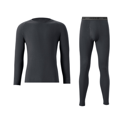 【10A抗菌】子墨羊毛保暖套装男