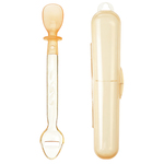 金领猫婴儿辅食刮泥勺奶瓶级PPSU双头刮喂两用勺宝宝吃水果泥神器