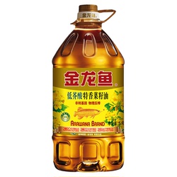【抢！】金龙鱼菜籽油低芥酸特香菜籽油5L