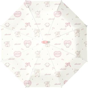 Cikatu西卡图爱礼存羊全自动雨伞学生上学专用防晒防紫外线太阳伞