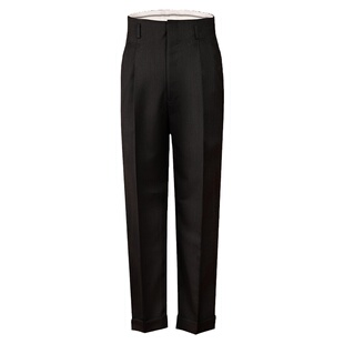 UGENTLE男装 「旷野灰」复古高腰 好莱坞Hollywood 高定 羊毛西裤