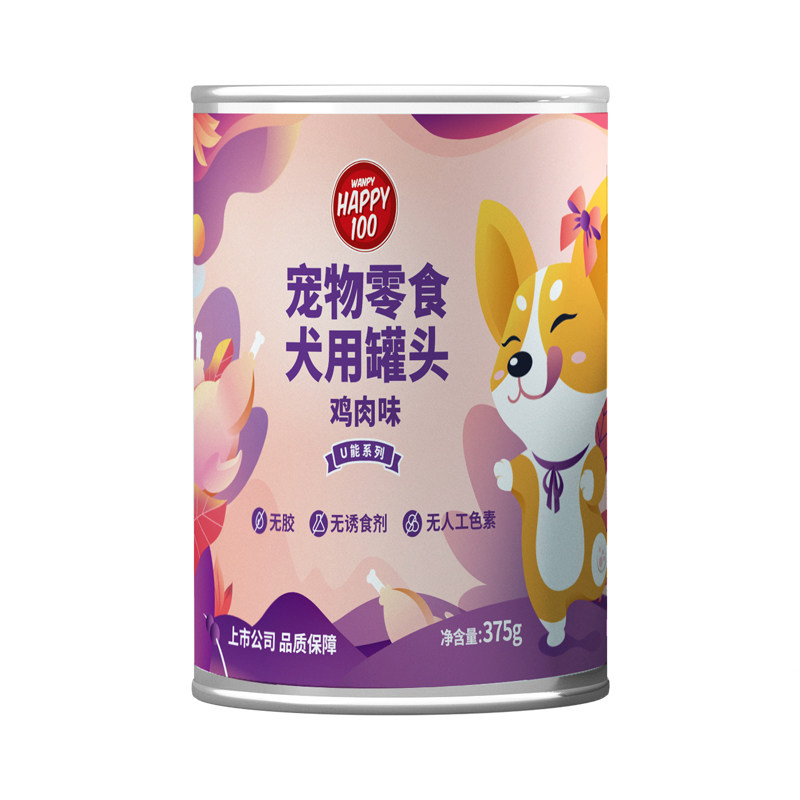 顽皮狗罐头375gU能系列