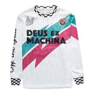 deus越野山地速降服速干T恤夏季防晒上衣摩托车机车骑行衫大码赛