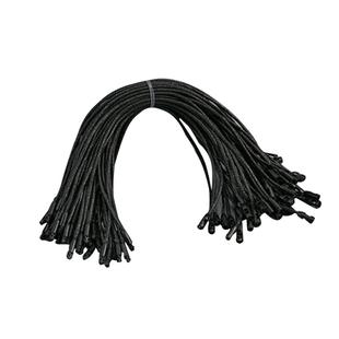 服装吊牌挂绳吊牌线子弹头吊粒吊绳衣服标签蜡绳时装挂牌扣绳现货