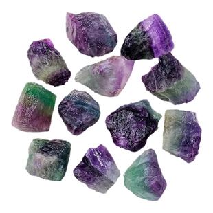 天然彩萤石原石矿石水晶原石香薰石散装扩香石鱼缸消磁石摆件