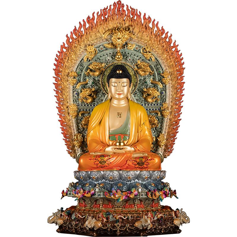 释迦牟尼佛地藏王观音菩萨佛像
