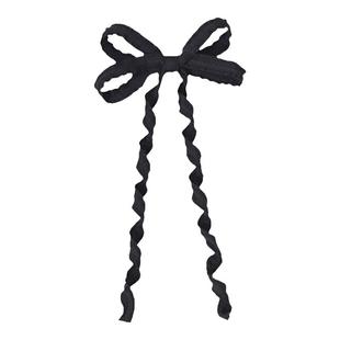 原创百搭扭扭结发饰典雅俏皮百搭创意设计可爱少女蝴蝶结发夹头饰