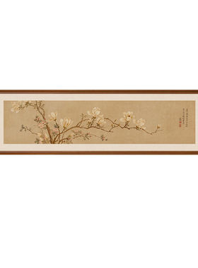 【宋氏美学】白玉兰客厅挂画